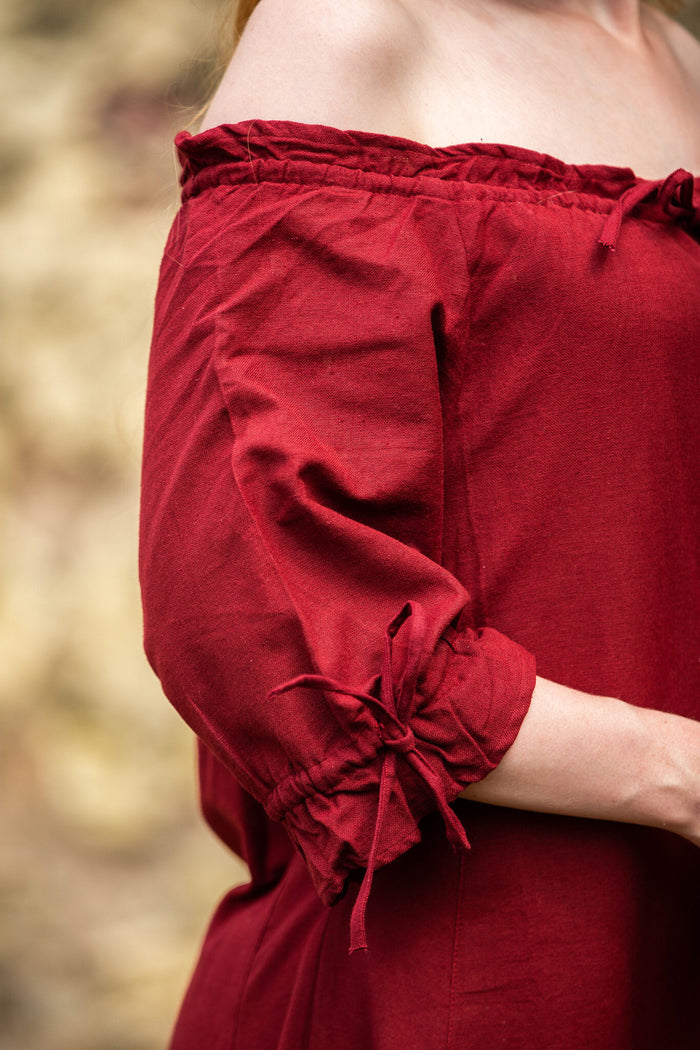 Festival dress Melisande, red