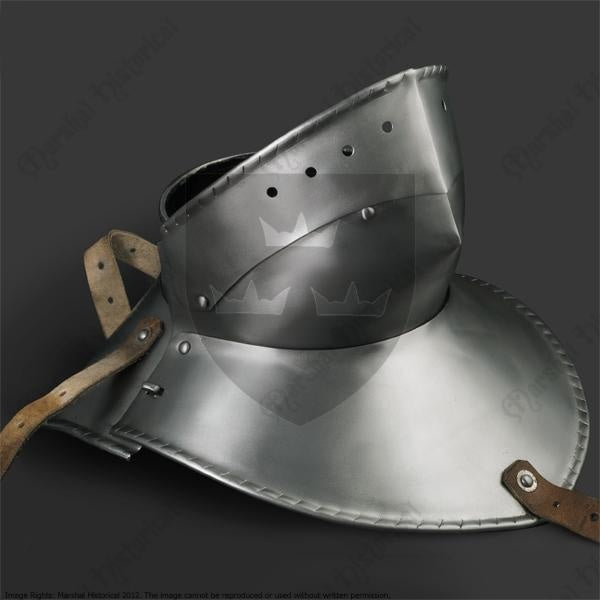 Late 15th century bevor, 1.6 mm