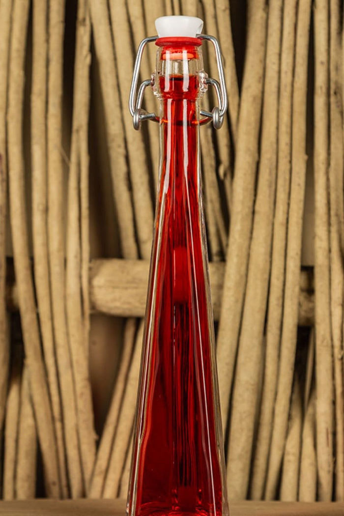Glass bottle triangular 40 ml