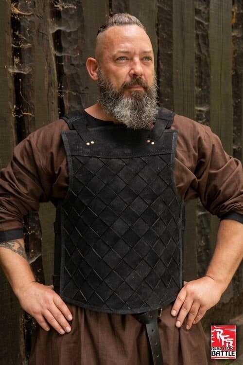 RFB Leather Viking Armour, Black