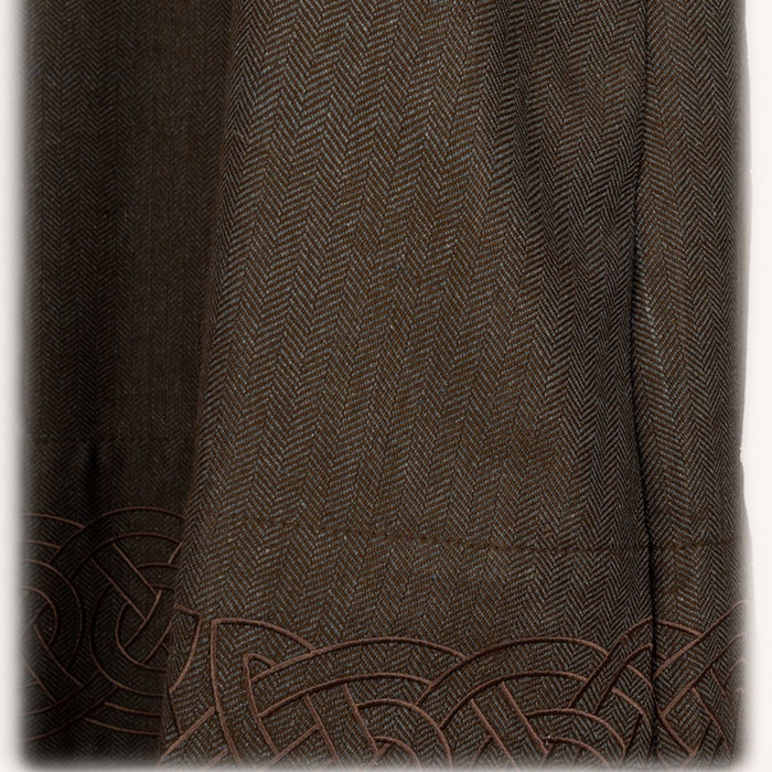 Hangeroc Alva, herringbone pattern, brown