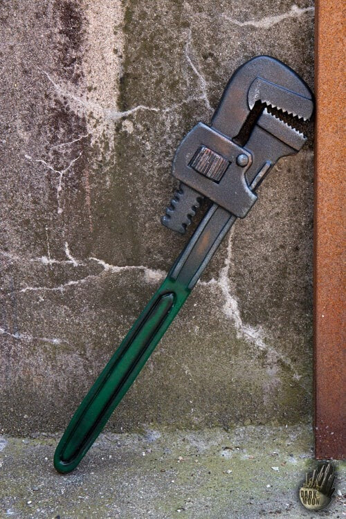 LARP wrench, green