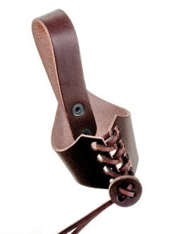 Drinking horn holder Argast, black, S