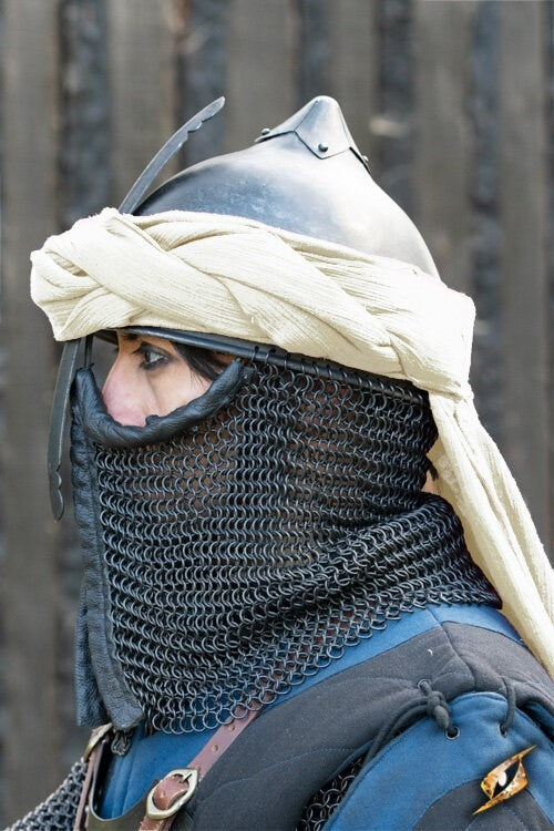 Persian helmet, bronzed, 1-1.2 mm