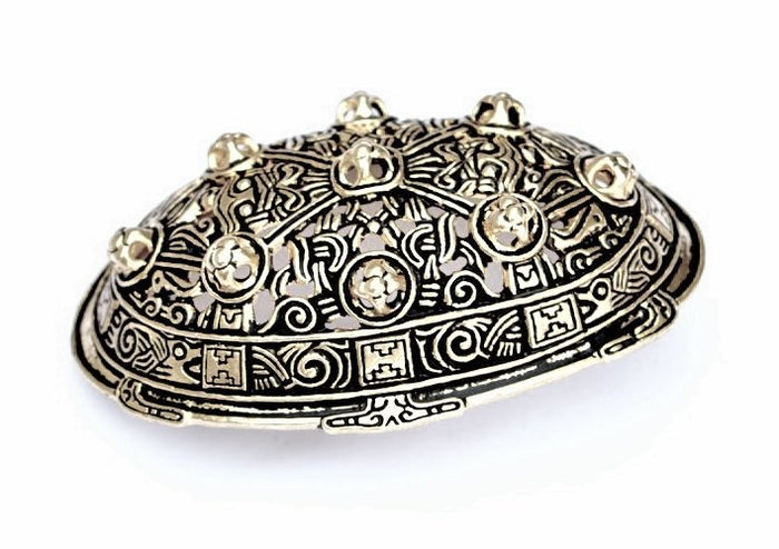 Viking tortoise brooch British Museum, silver-plated bronze, price per piece