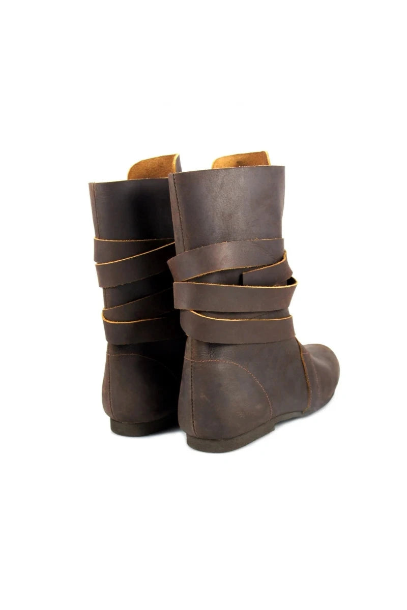 Viking boots Hedeby, brown