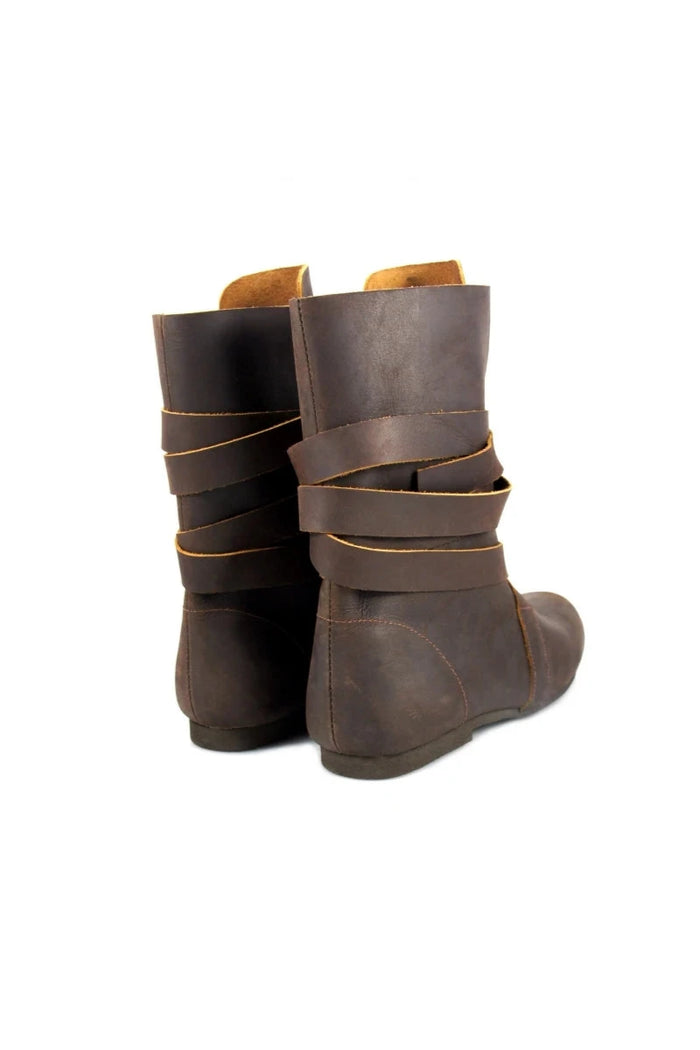 Viking boots Hedeby, brown