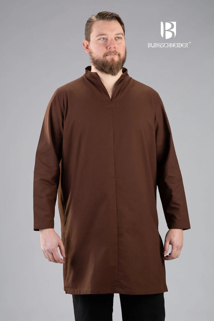 Viking tunic Ekwin, brown