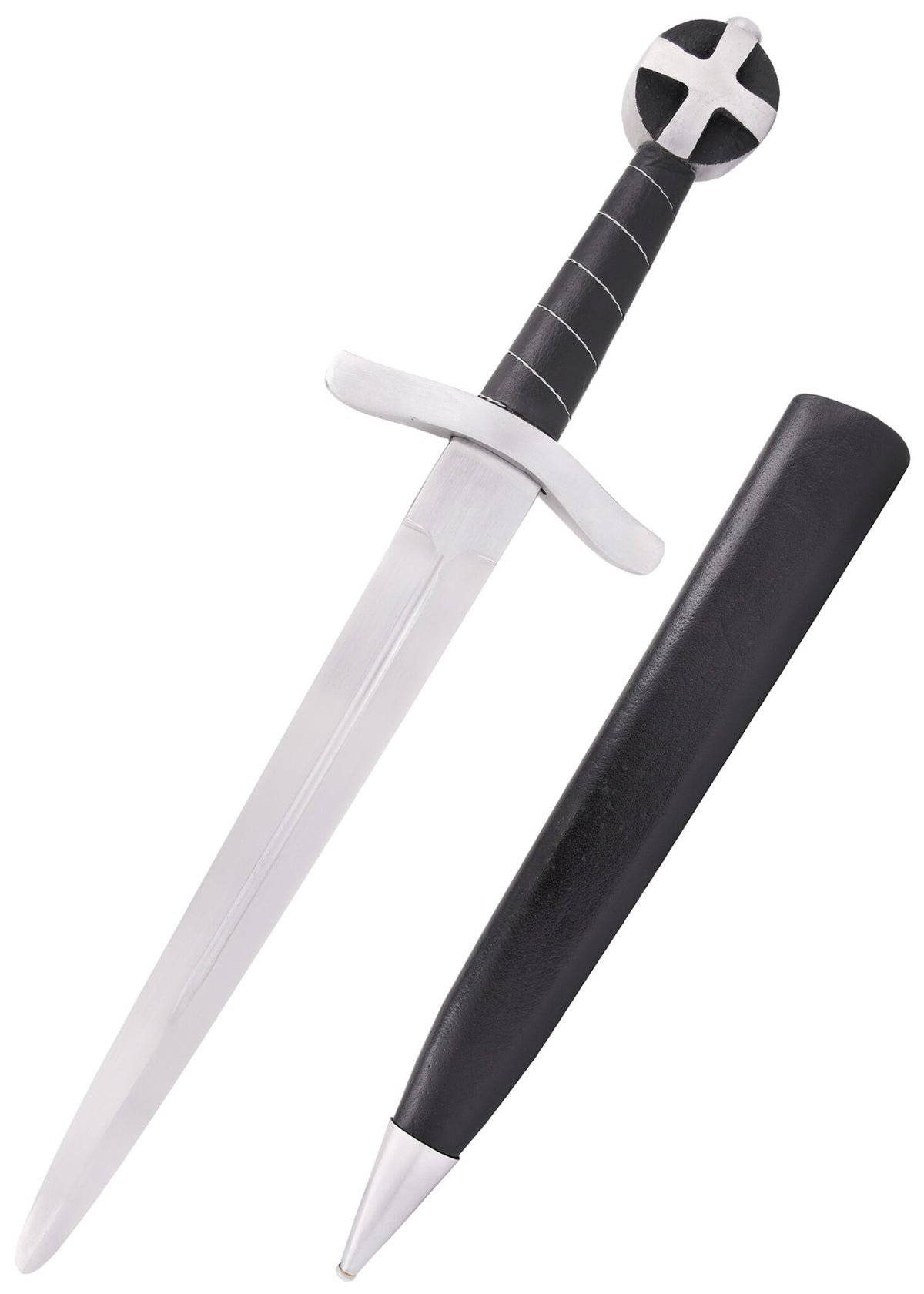 Crusader dagger Jerusalem, blunt (battle-ready)