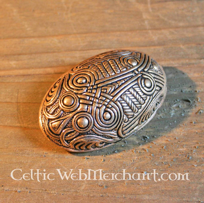 Vendel turtle brooch, Dorestad, bronze, price per piece