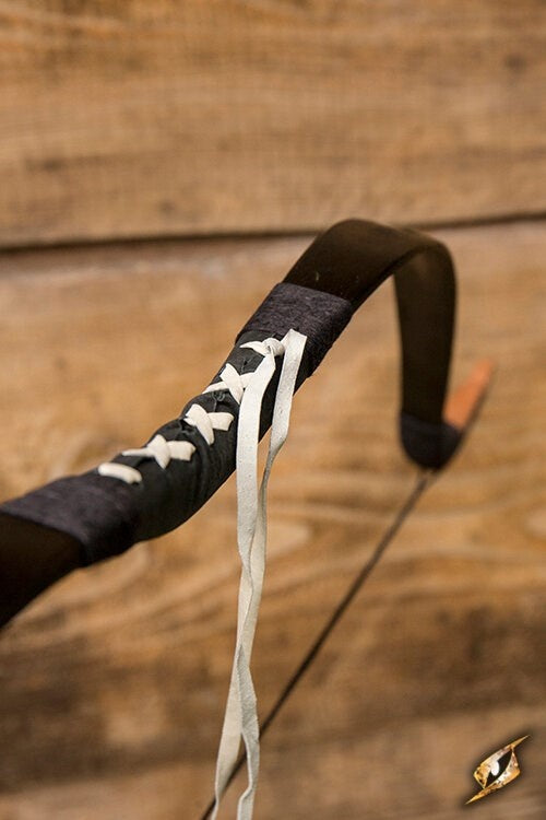 LARP recurve equestrian bow black