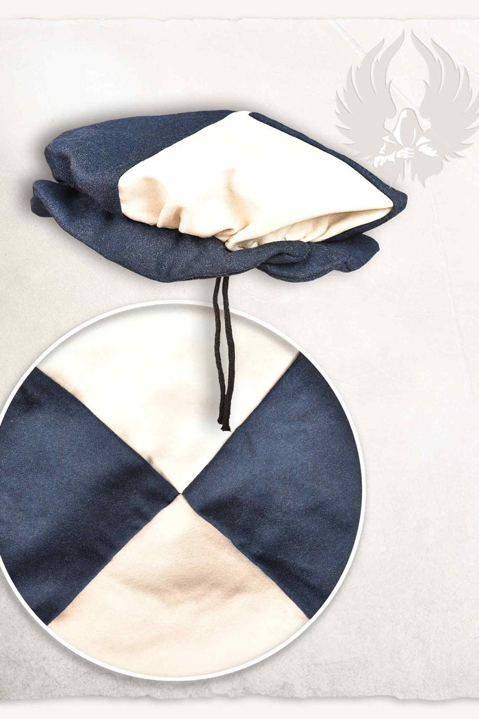Landsknecht beret Jorg, creamblue