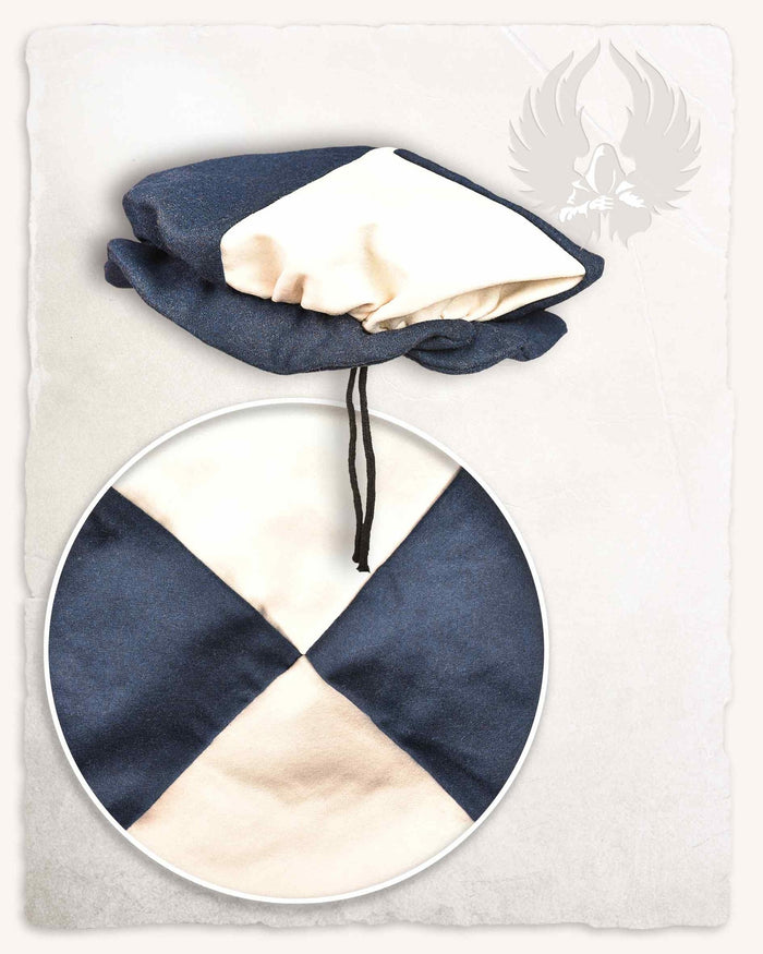 Landsknecht beret Jorg, creamblue