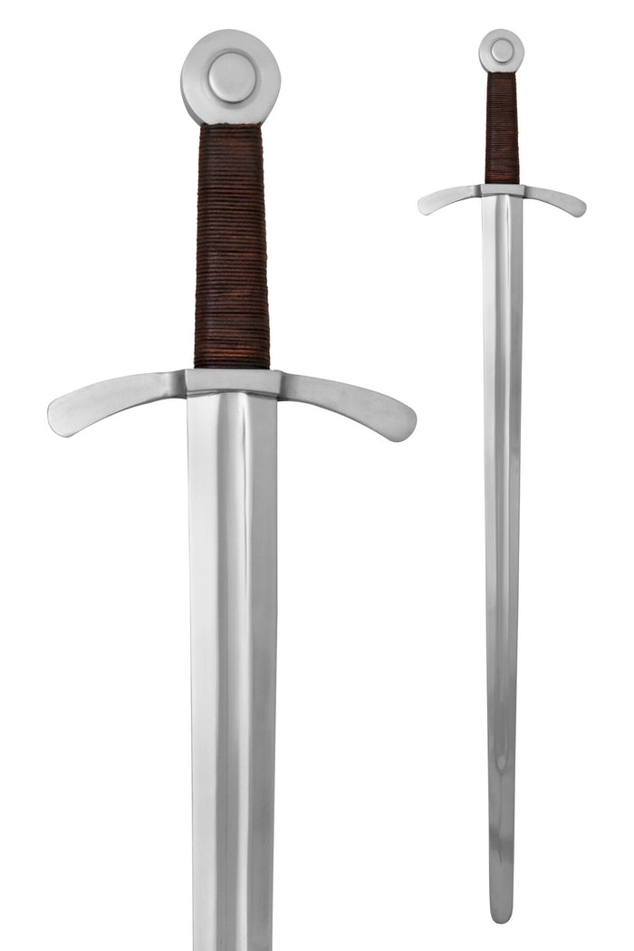 Medieval crusader sword, blunt (battle-ready)