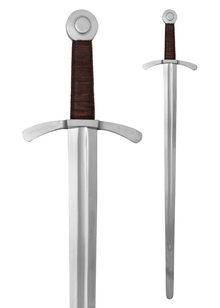 Medieval crusader sword, blunt (battle-ready)