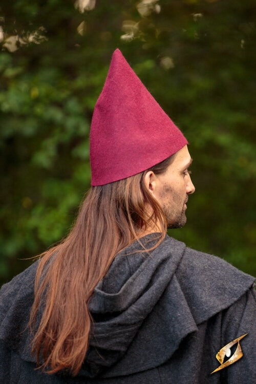 Leprechaun hat, Phrygian hat red, wool blend