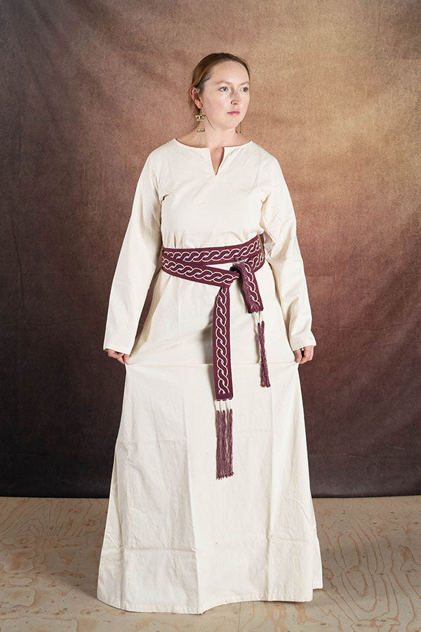 Abito medievale Elisa, bianco