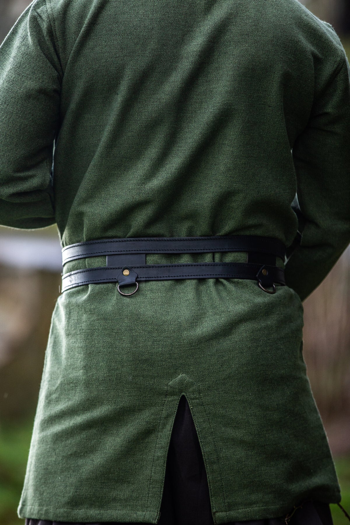Double belt Ubbe, black