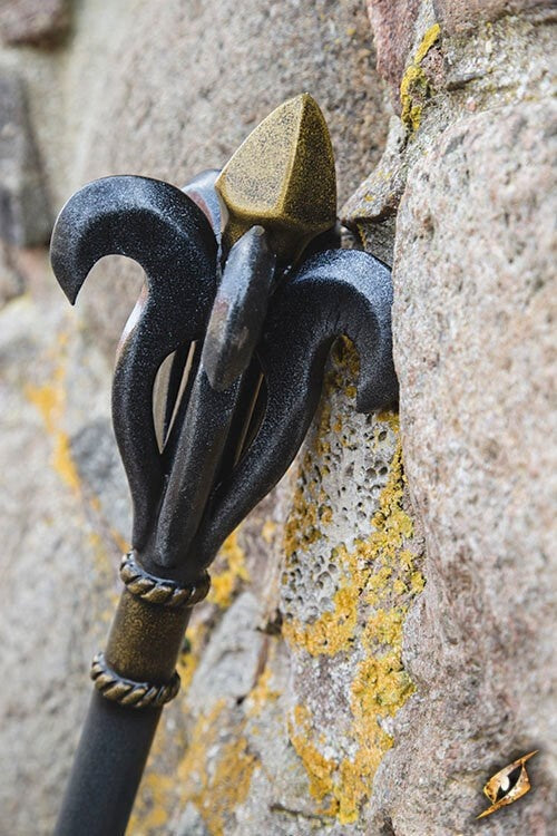 LARP mace fleur de lys
