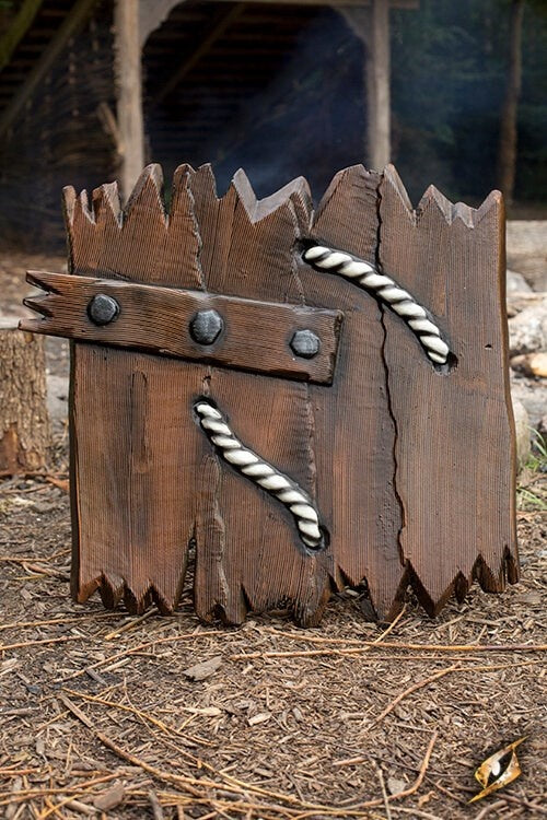 LARP wooden board shield