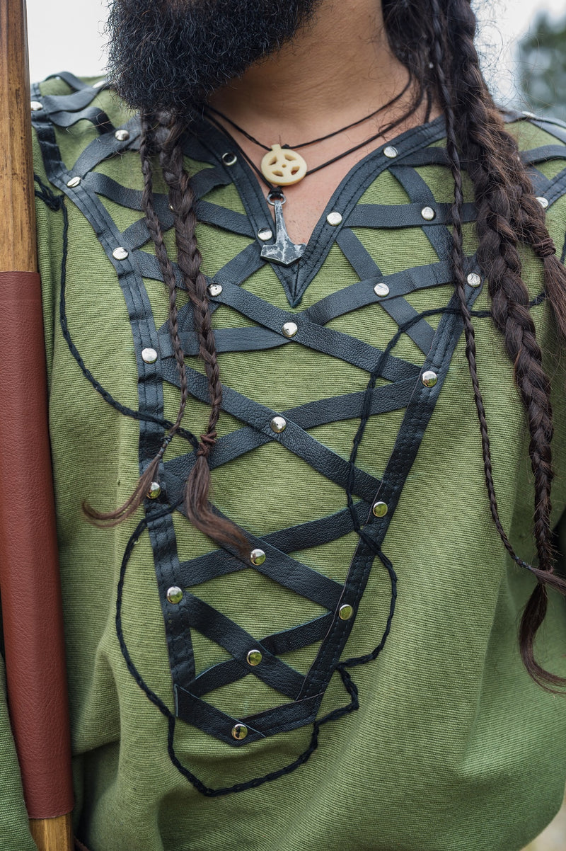 Viking tuniek Farulfr, groen