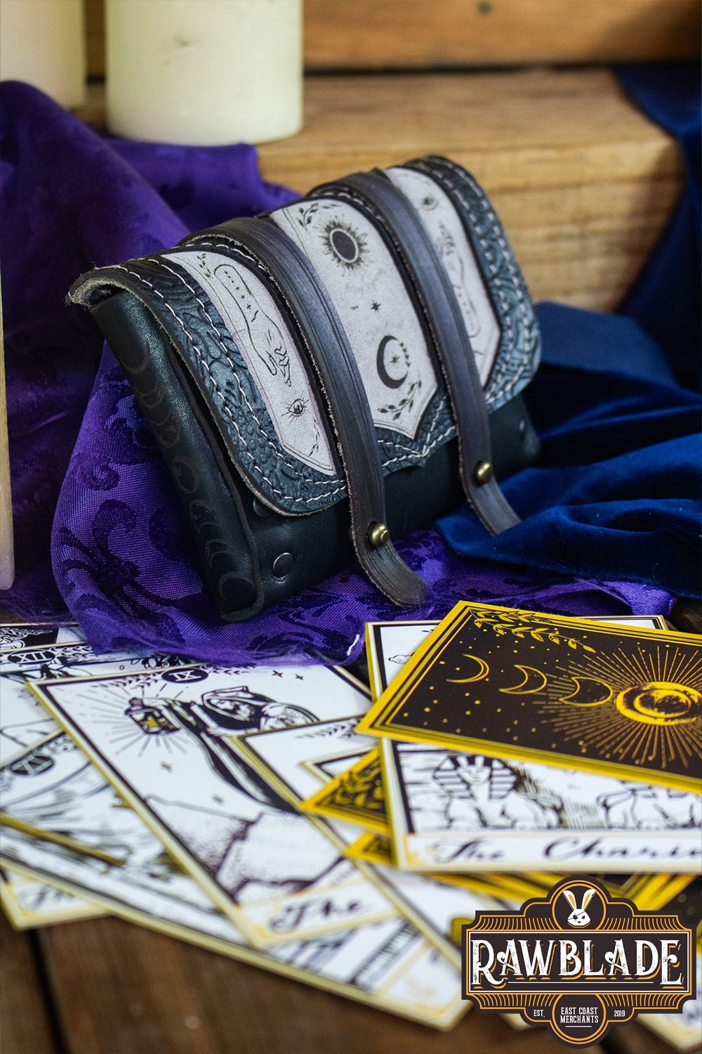 Incantation Tarot Pouch and Deck - Black