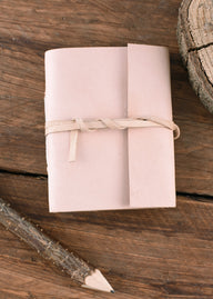 Small pocketbook with leather cover