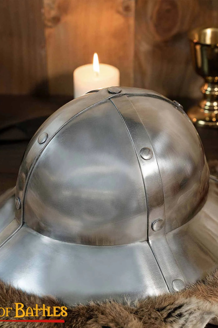 13th-14th century kettle hat, 1.6 mm