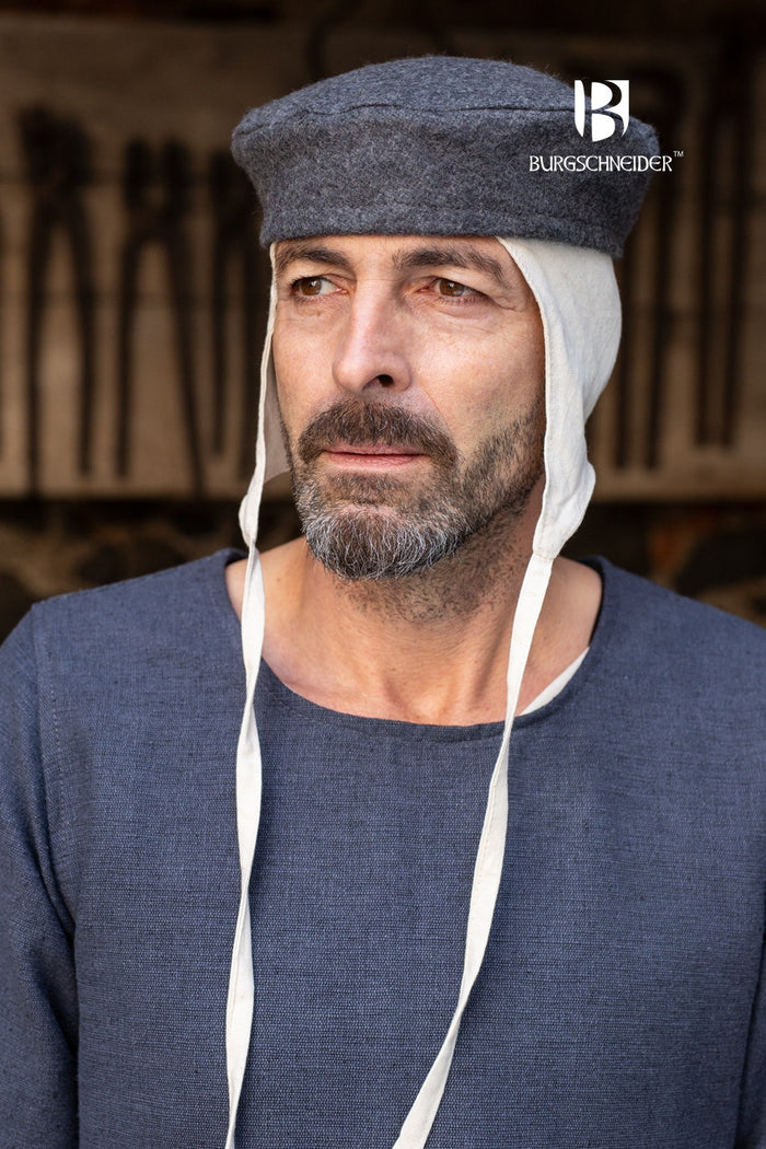 Hat Hugo, grey, wool blend