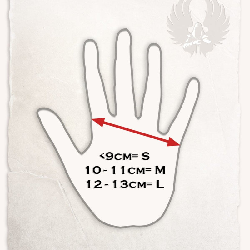 Leather gloves Kandor black