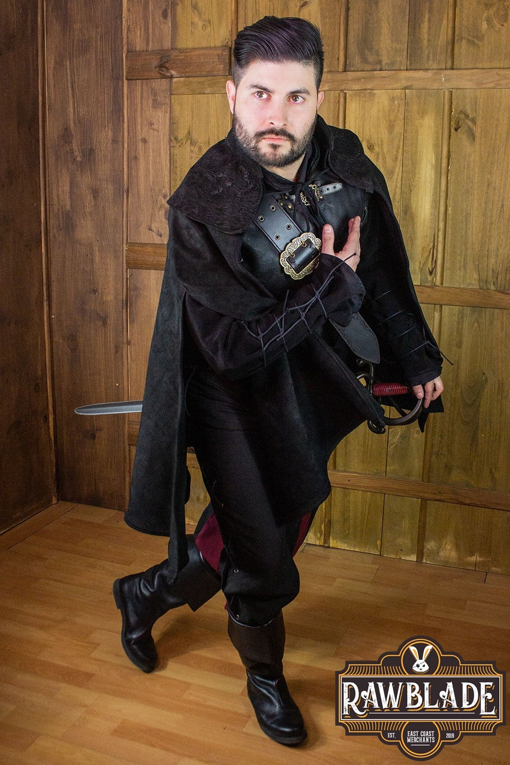 Agrippa Cloak - Black