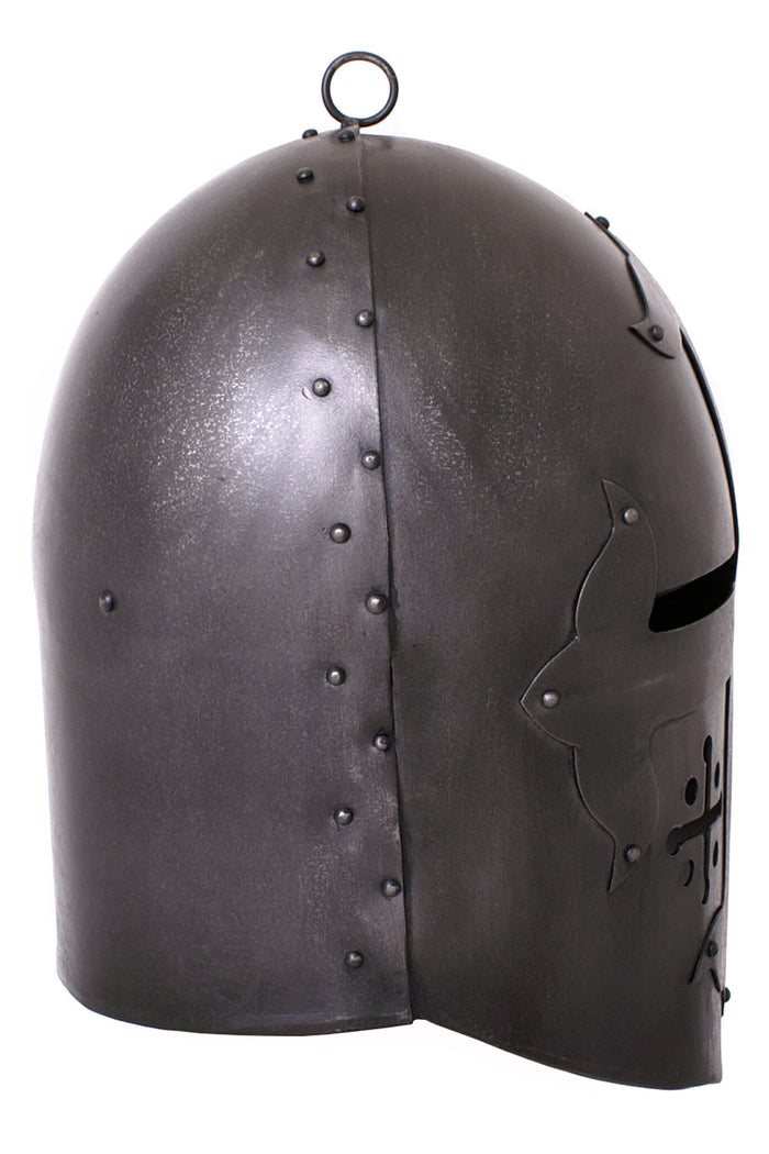 Great helmet (Sir William de Staunton), 1.3 mm