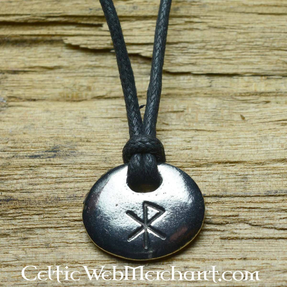 Rune jewel love, pewter