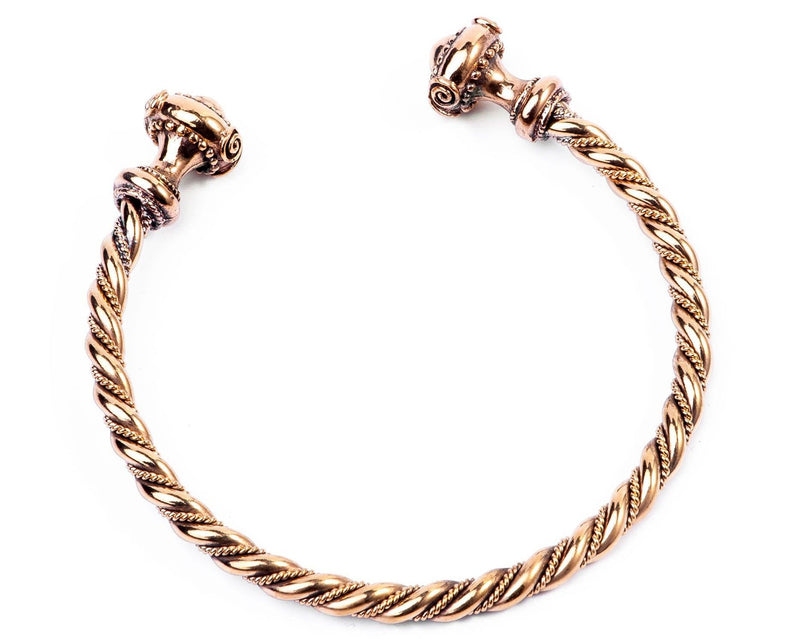 Celtic La Tene bracelet, bronze