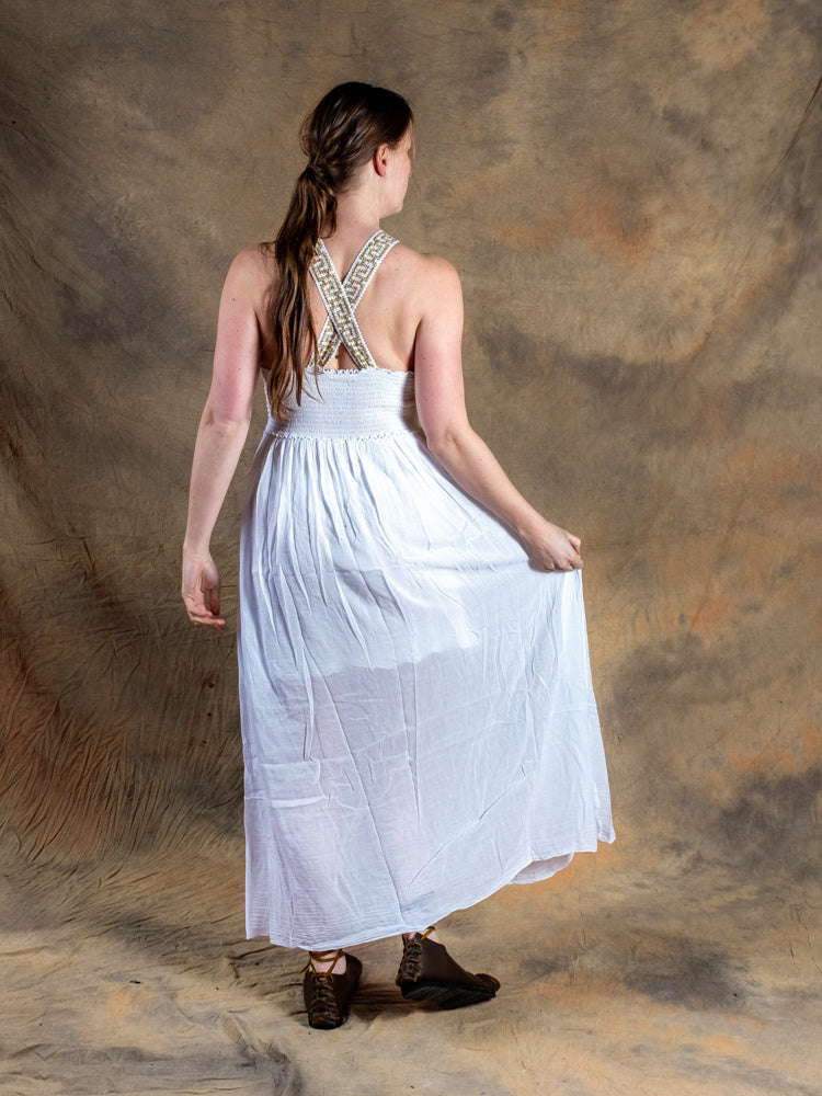 Goddess Dress Persephone, white
