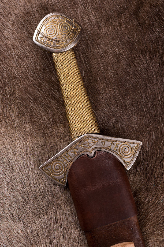 Viking sword Langeid, semi-sharp