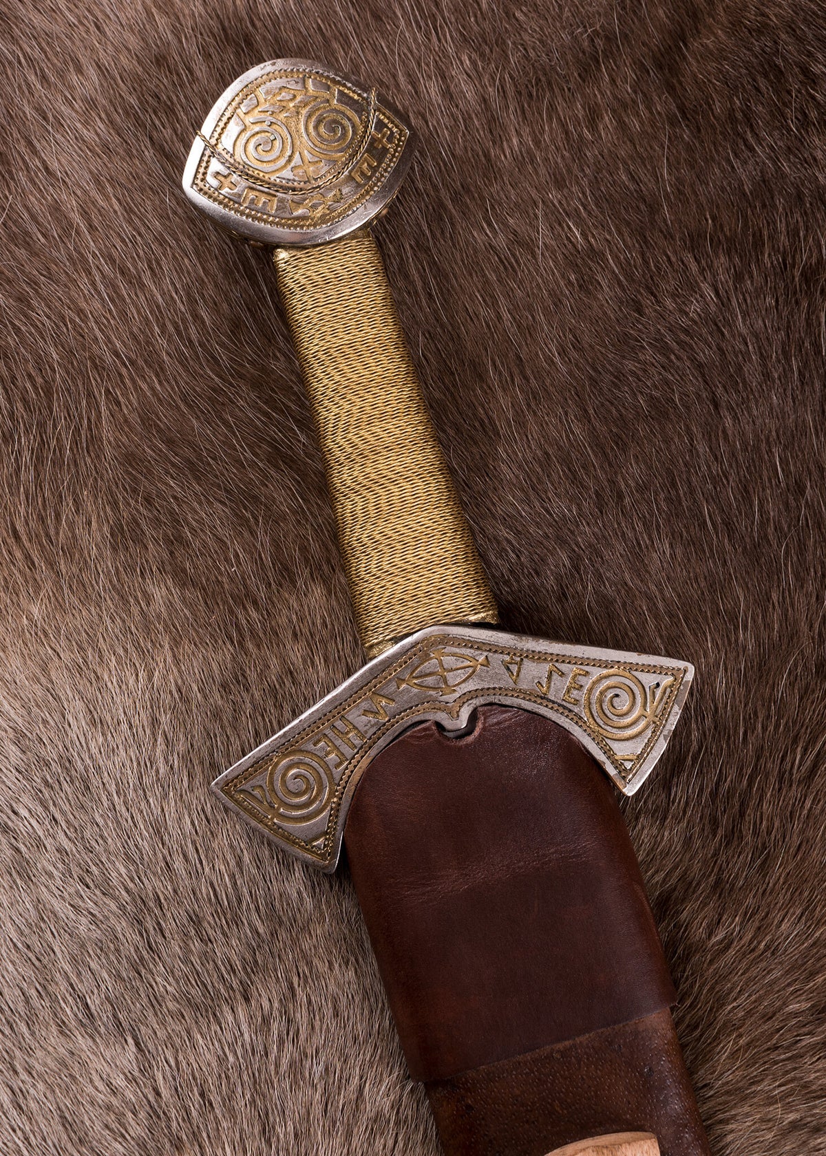 Viking sword Langeid, semi-sharp