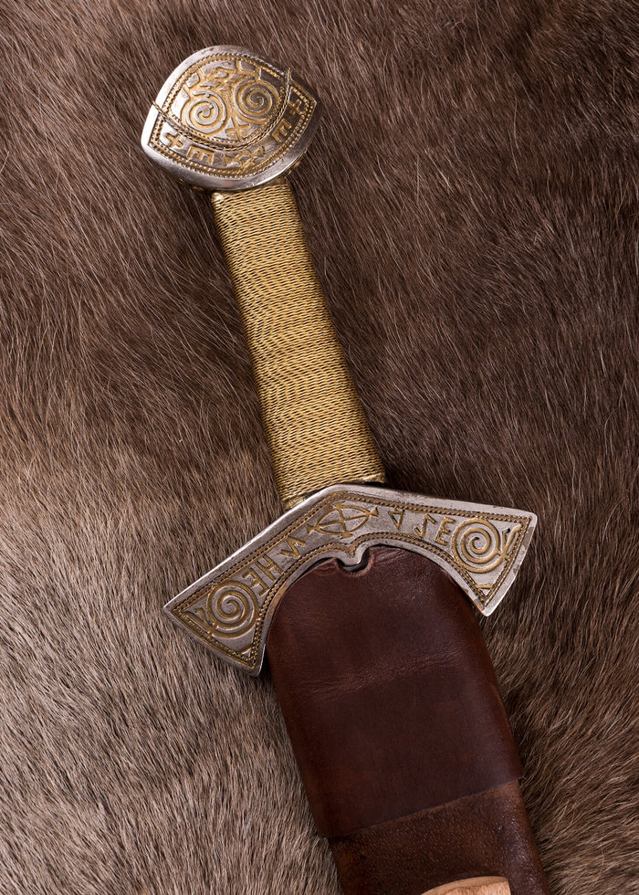Viking sword Langeid, semi-sharp