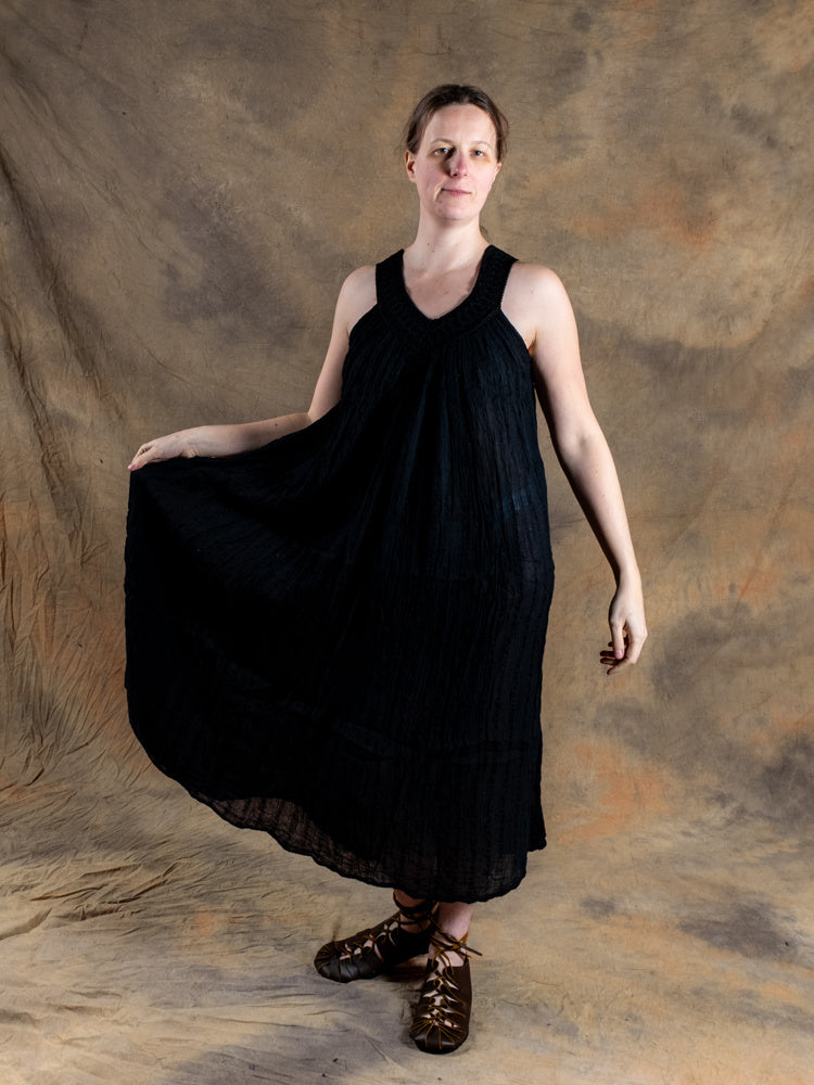 Goddess Dress Hera, black