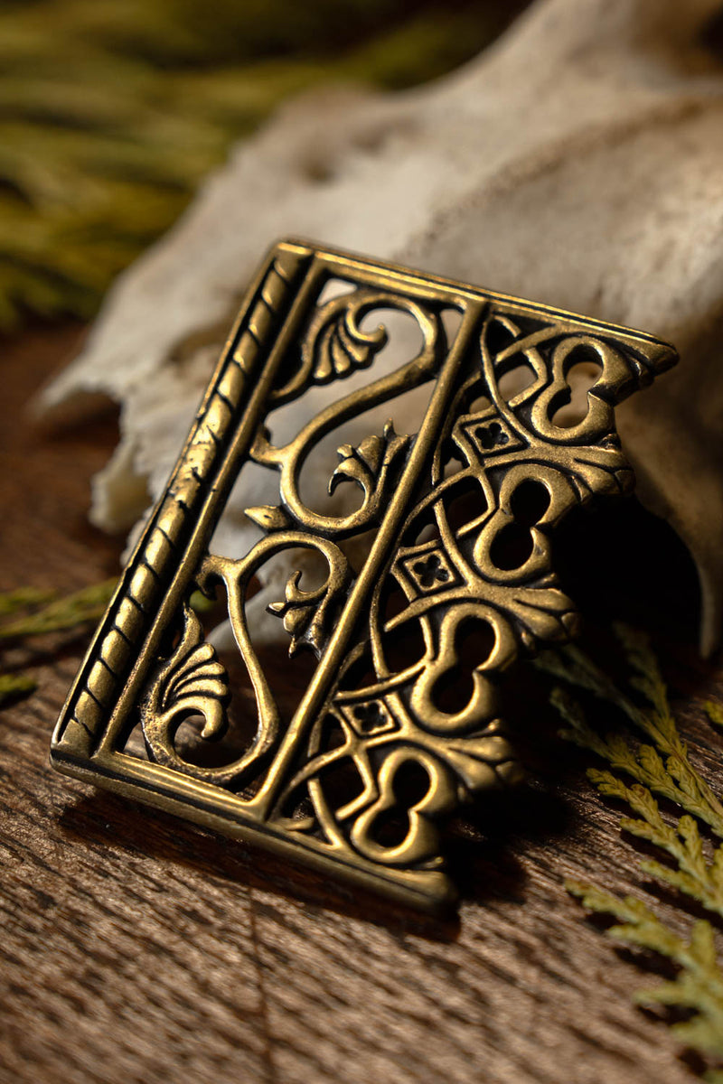 Okucie pasa Rogier van der Weyden, brąz