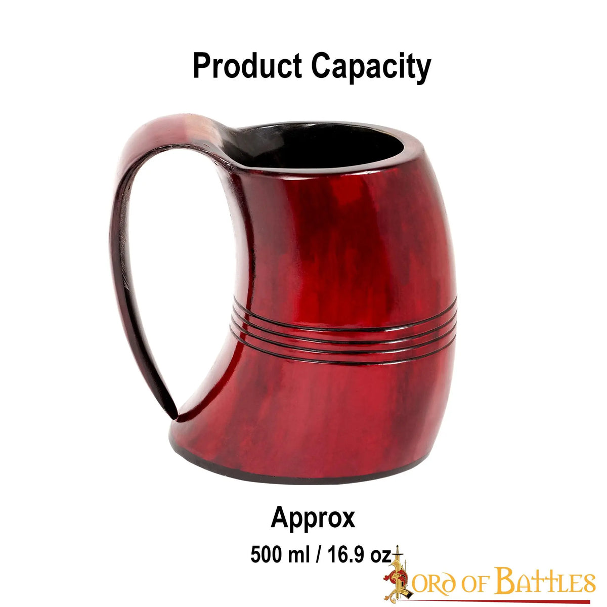 Devilish horn mug, 500-650 ml