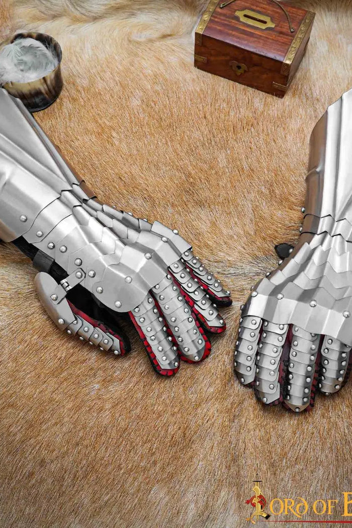 Gothic armour gloves, 1.2 mm