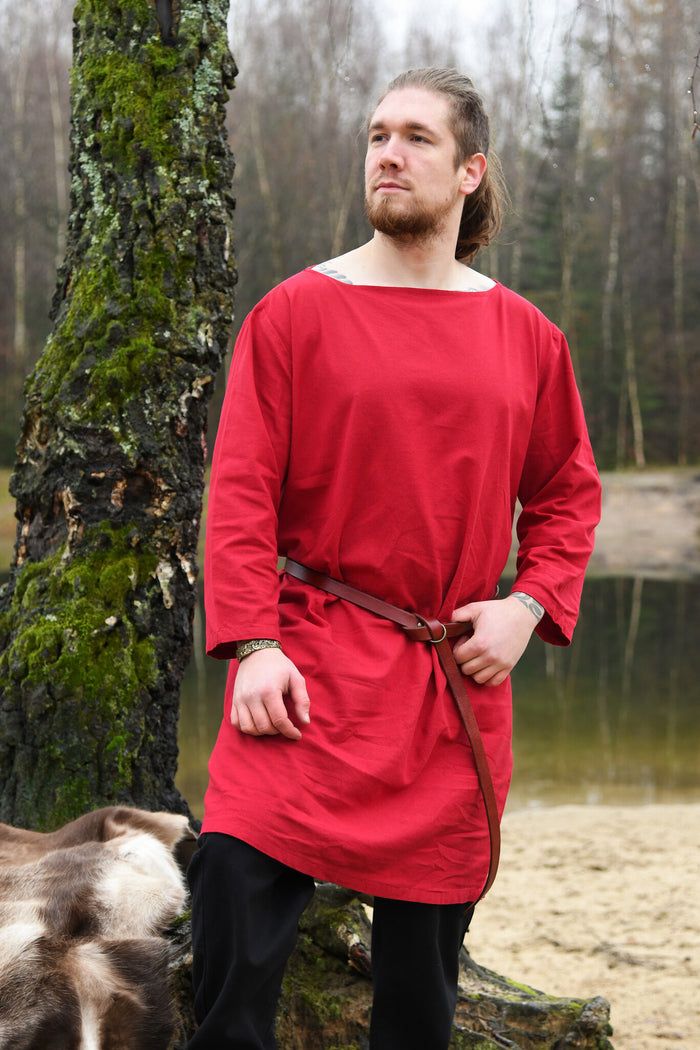 Roman tunica Mars, red