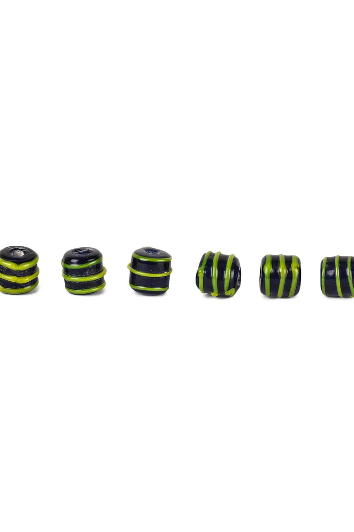 Viking glass beads, Birka, 5 pieces