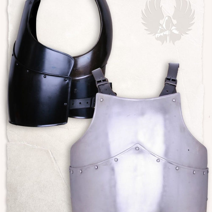 Cuirass Markward, blackened, 1.2 mm