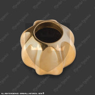 Mace head, brass, blunt (battle-ready)