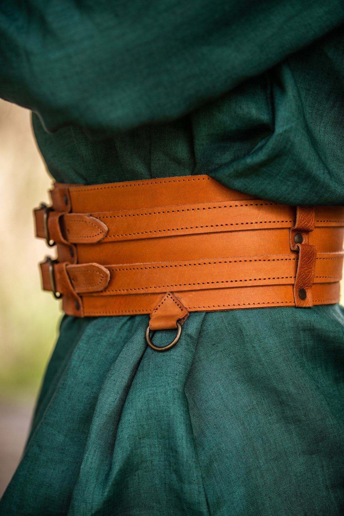 Viking belt Sif, brown