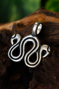 Viking jewellery divider, silvered bronze
