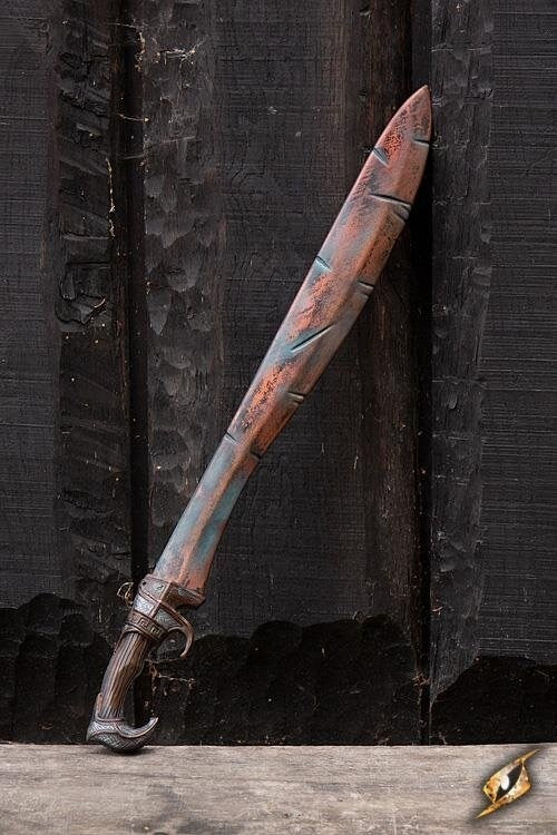 LARP sword Falcata Battleworn 85 cm