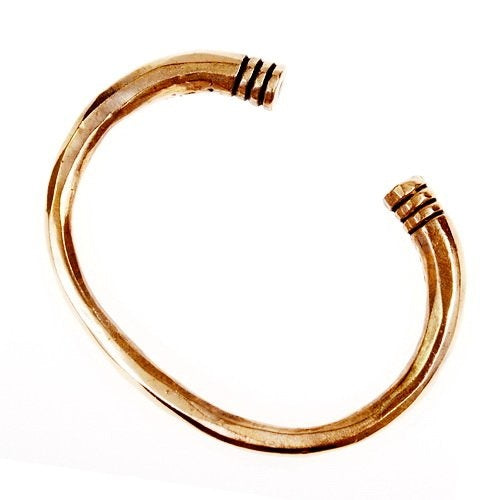 Merovingian bracelet, bronze